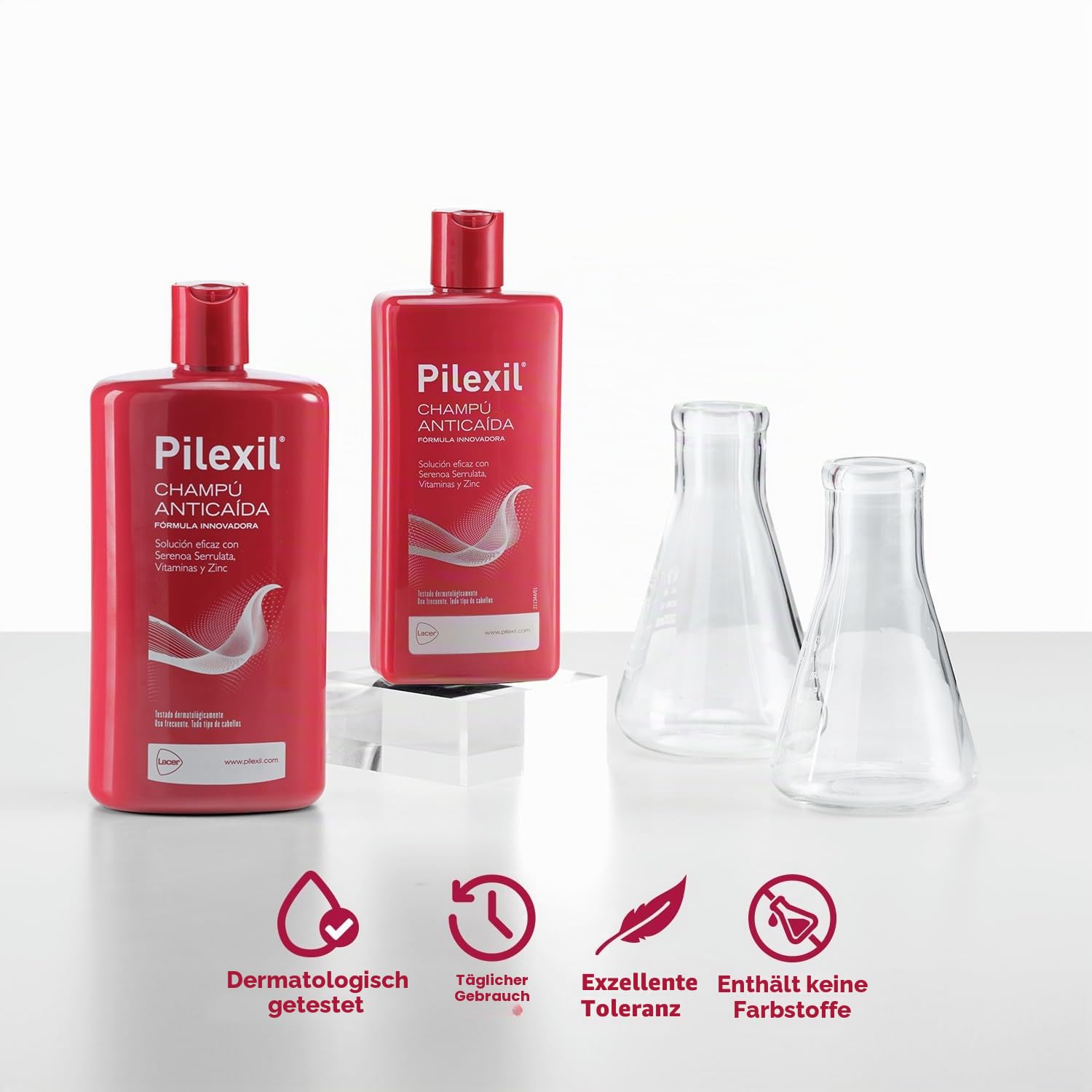 Lacer Pilexil Shampoo gegen Haarausfall 900 ml