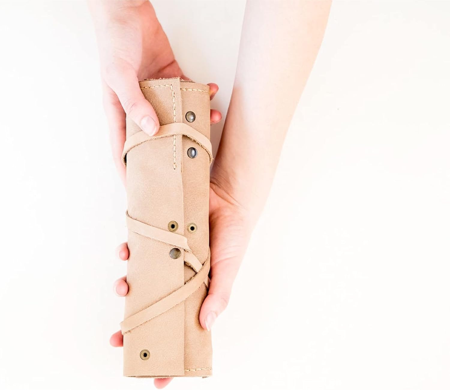 Leather Jewelry Travel Organizer, Personalized Jewellery Case, Necklace Earring Holder, Custom Jewelry Roll, Bridesmaids Gift for Women