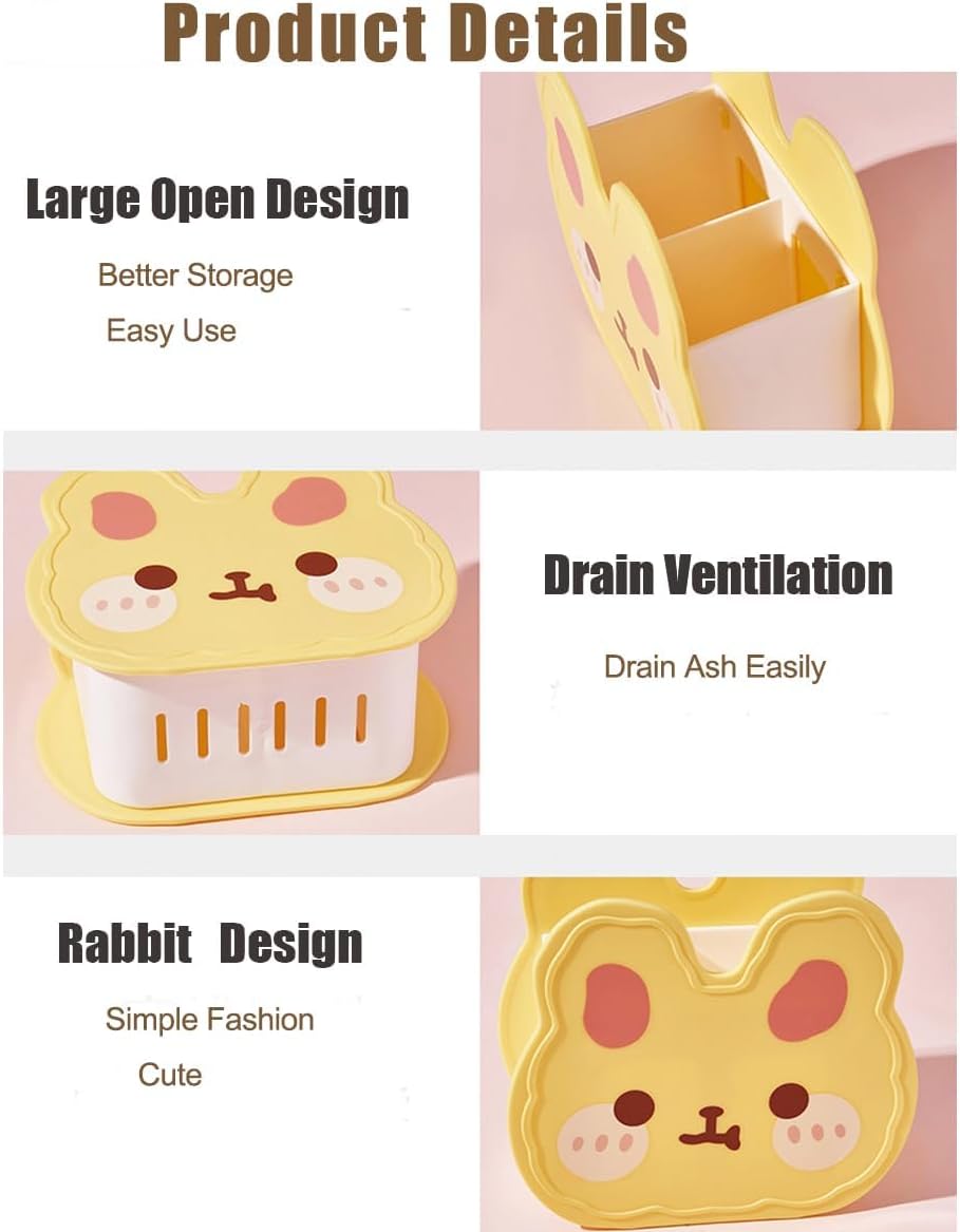 الفاخر - حامل اقلام اكريليك من كاواي - منظم سطح المكتب بتصميم ... - view 5