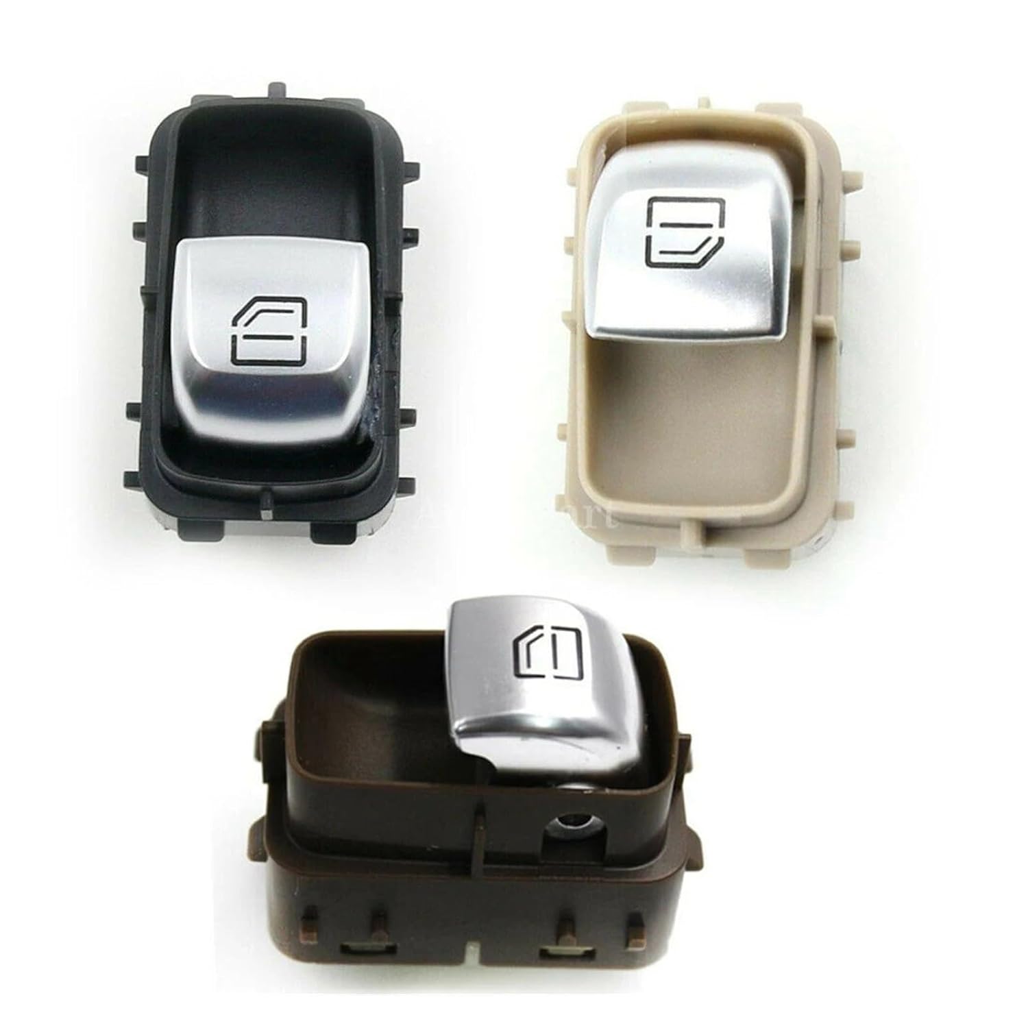 Power Master Window Control Switch Fit for Mercedes-Benz W222 W213 S550 S600 S63 S350 S400 E200 E220 E43 Fit for AMG 2229051505 2229050309(Black)