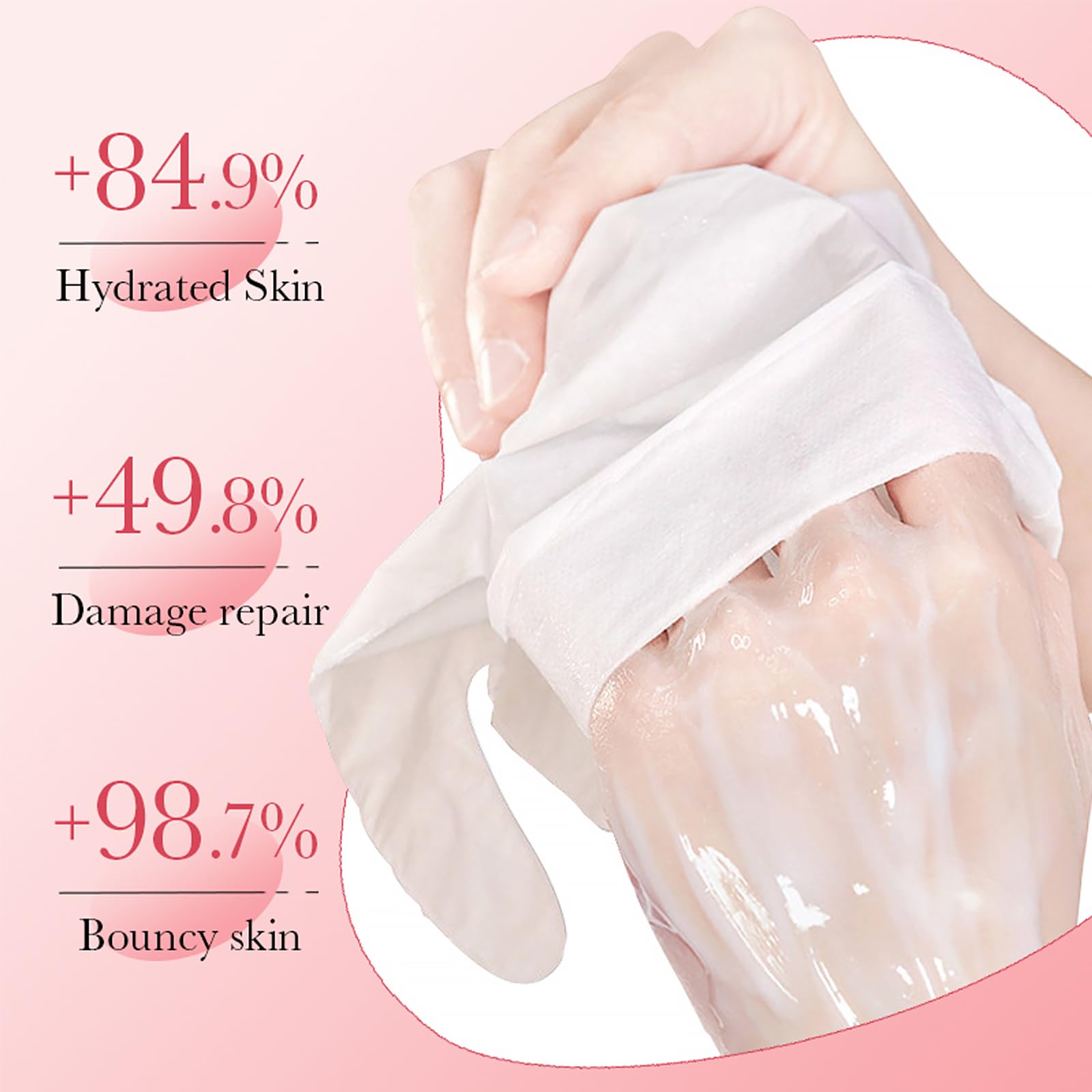 Handmaske, 6 Paar Handpflege Handschuhe, Peeling-Handmasken Mit Hyaluronsäure Und Ceramiden, Handpflege Handmaske, Feuchtigkeitsspendende Handhandschuhe Für Männer Und Frauen Mit Rissigen Händen Kosmetik