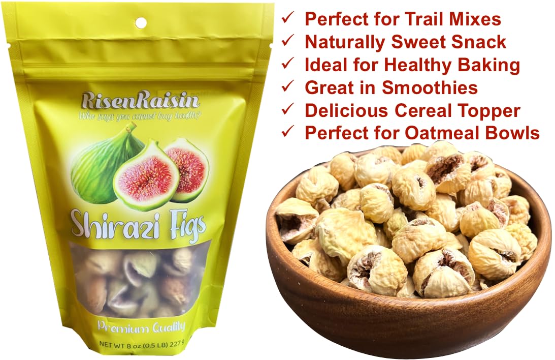 Amazon.com: Dried Shirazi Figs – 8 oz (227 g) | No Sugar Added