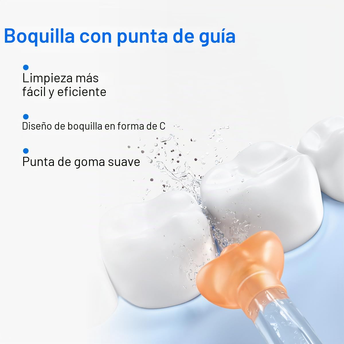 【Paquete 3 en 1】 Irrigador Bucal Portátil usmile C10, Boquillas Tipo S y Estuche de Viaje – Set Completo de Cuidado Bucal para el Hogar y Viajes