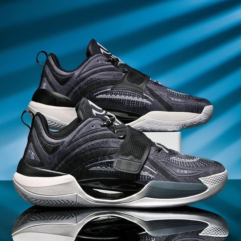 Zapatos de baloncesto transpirables para hombre: evita resbalones y entrena sin impactos 4