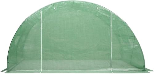 Miniatura 4 de vidaXL Invernadero, marco frío para jardín, patio, patio, césped, casa verde para cultivo de plantas, invernadero al aire libre
