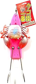 【めぐりん】まっきっきのたこちゃん形オルゴナイト☆他２点 Amazon | MARUSHINGYOGU(マルシン漁具) DRAGON タコ掛一番 20号