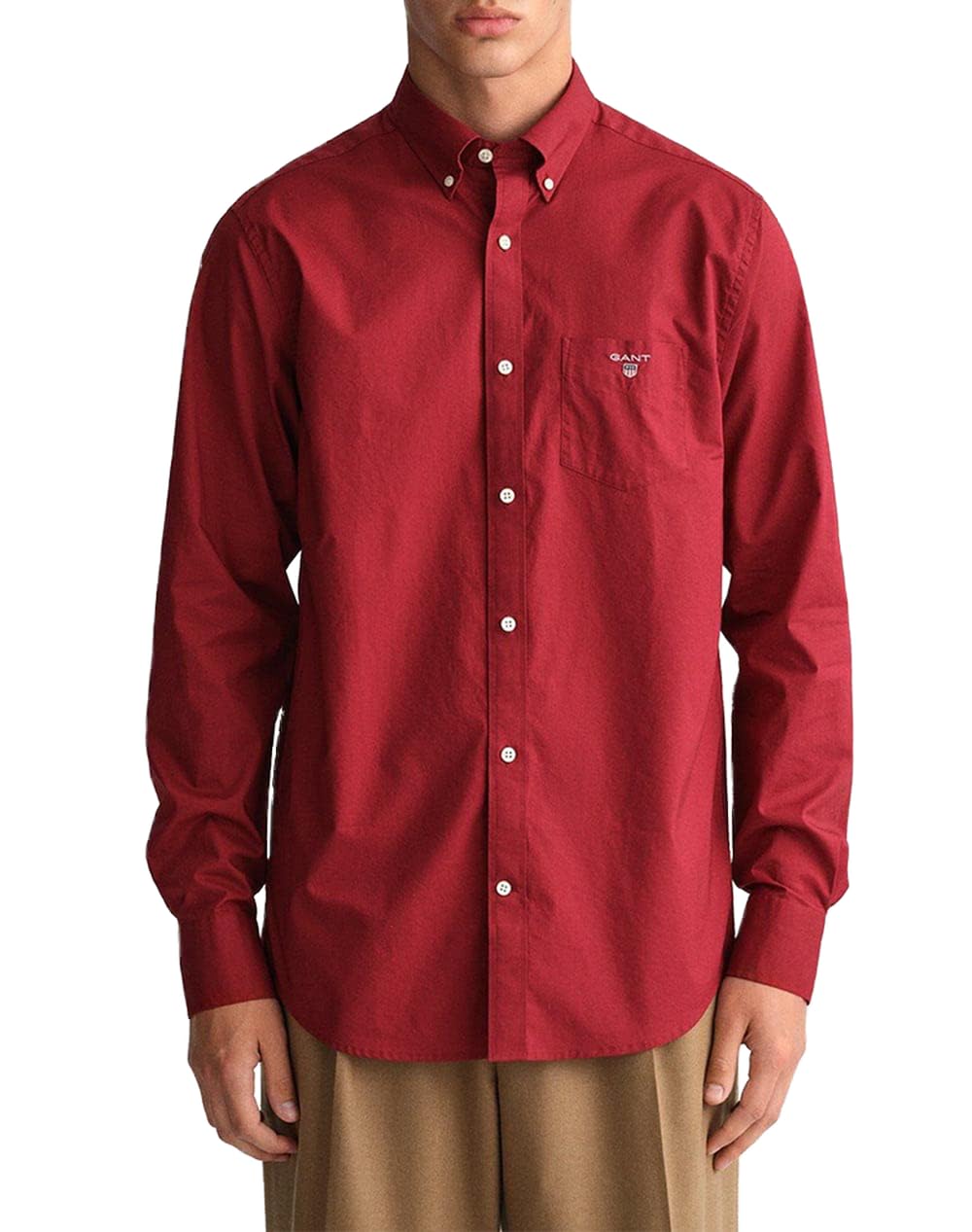 GANT Reg Broadcloth BD Camicia Uomo