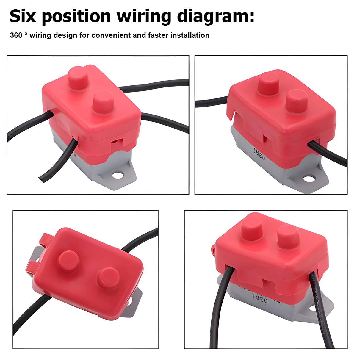 Osilly 2 Pack 10 Amp Auto-Reset Circuit Breakers for 12V-48V DC — Amazon image 4
