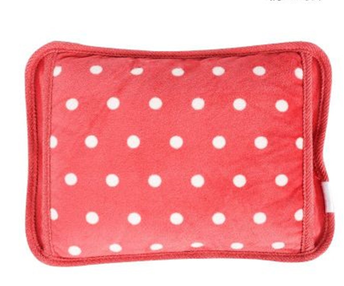 Hot Therapies Hot Water Bottle Heating Pad Cordless Warmer (Pink)