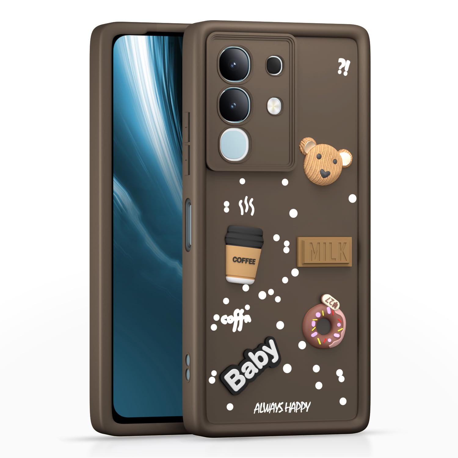 Vivo T4x 5G · Brown