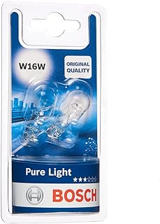 W16W (955) Pure Light Car Light Bulbs - 12 V 16 W W2,1x9,5d - 2 Bulbs