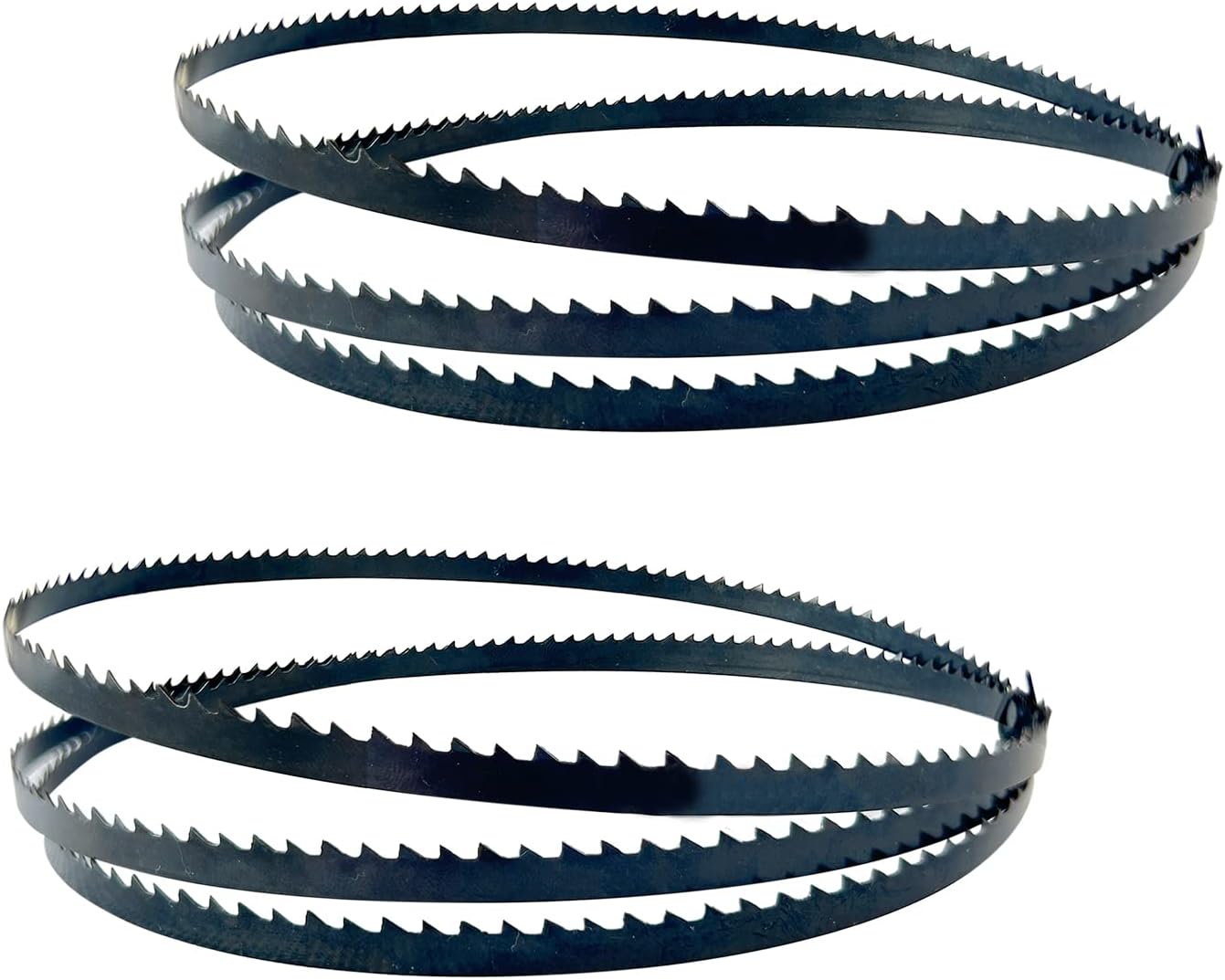 FOXBC 62 Inch x 1/4 Inch x 6 TPI Bandsaw Blades for Ryobi, Wen, Grizzly, Skil, Craftsman, Powertec 9" Bandsaw - 2 Pack