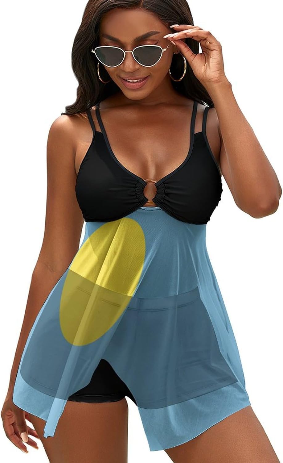 Womens 2 Piece Bikini Swimsuits Palestine Flag Retro Low Back Bathing Suits Bikini Two-Piece Swimsuits for Womens