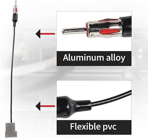 Miniatura 3 de RED WOLF Adaptador de antena estéreo para Subaru para Subaru 2005-2014 Forester Outback Impreza Legacy