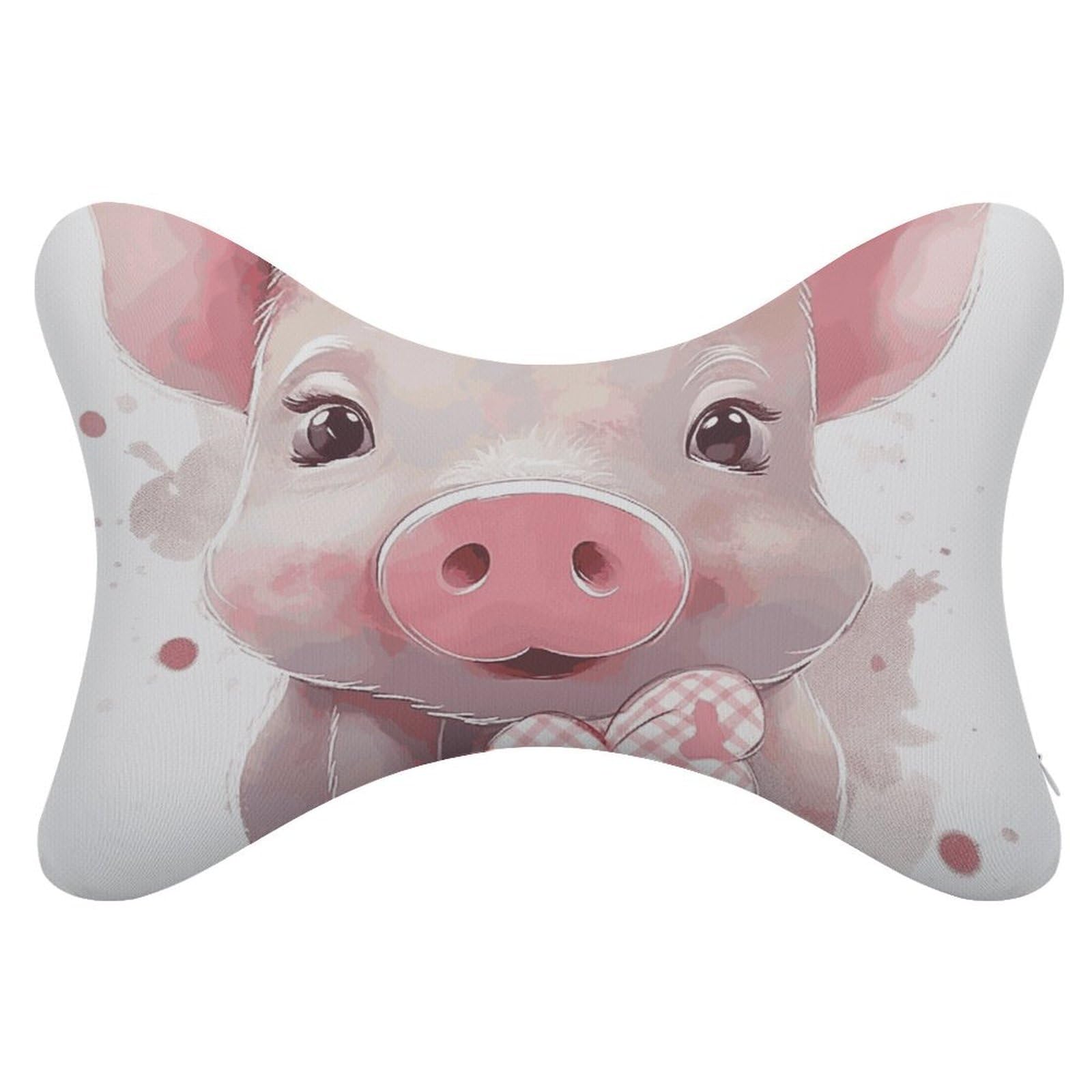 Adfgyerh Style Smiling (26) Pillow ，Memory Foam Pillow Core，Cushion,Provide Neck Support，Car Pillows For Travel Car Seats And Home Offices.