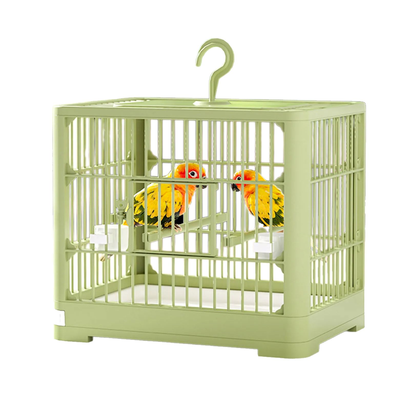 Cage pour oiseaux spacieuse maison confortable en plein air repos