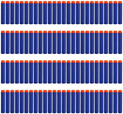 Koolbitz 100Pcs Foam Darts Premium Refill Bullets for Dart Guns Universal Dart Pack Firm and Safe Gun Compatible Bullet Accessories for Children