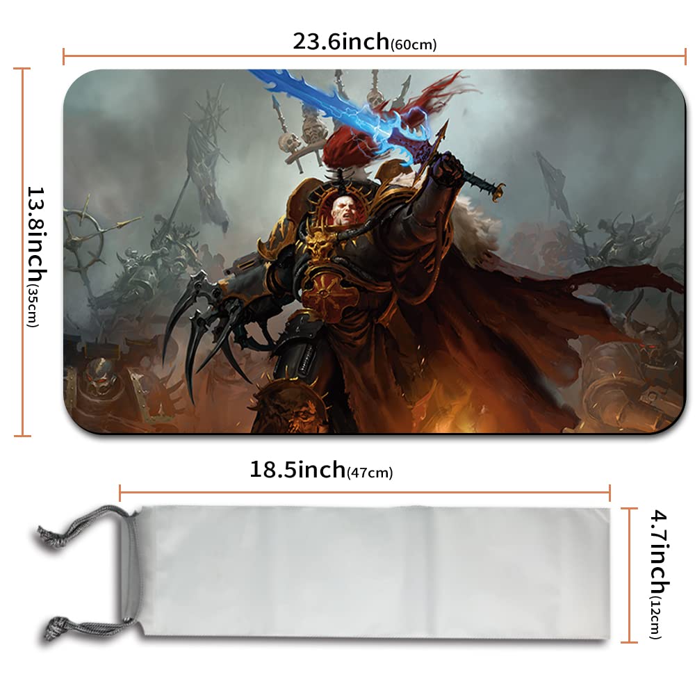 Four leaves MTG - Tappetini da Gioco + Borsa Impermeabile Gratuita MTG, Dimensioni 60 x 35 cm, MTG Mouse Pad Compatibile con MTG TCG CCG (Abaddon, The Despoiler-JH)
