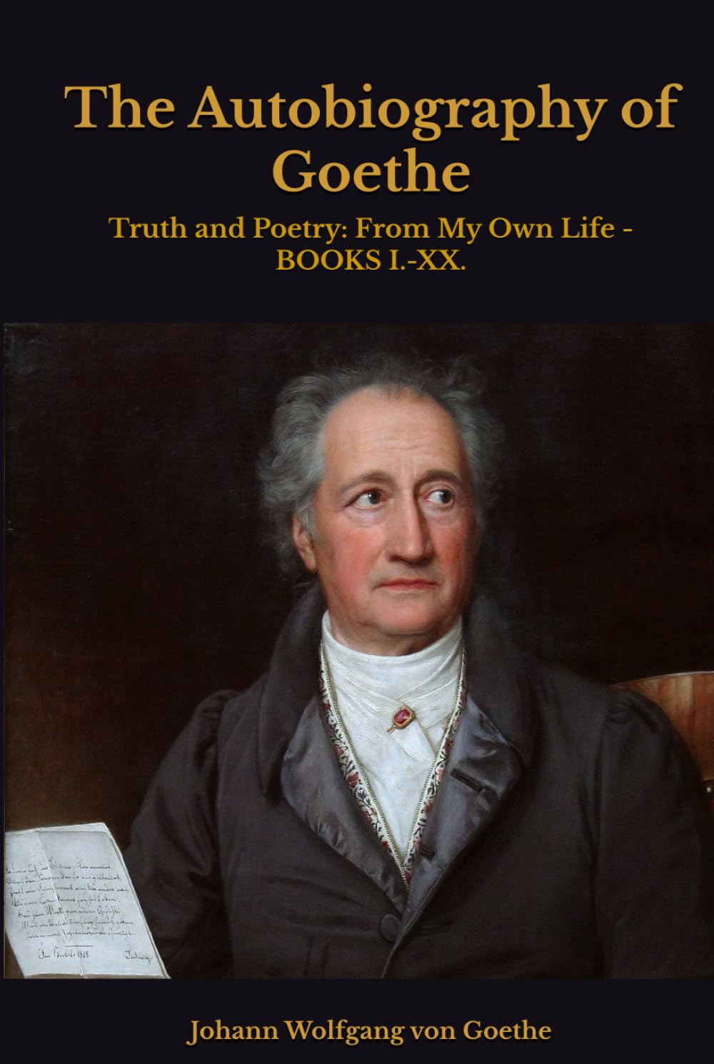 The Autobiography of Goethe: Truth and Poetry: From My Own Life - BOOKS I.-XX.