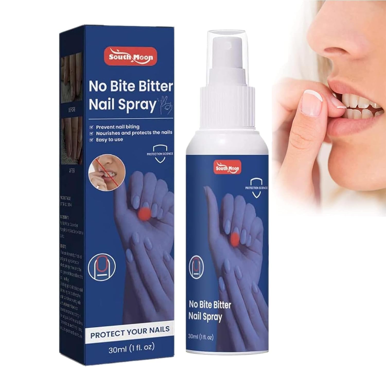 Stop Nail Biting Spray, Biting Nail Treatment for Adults
