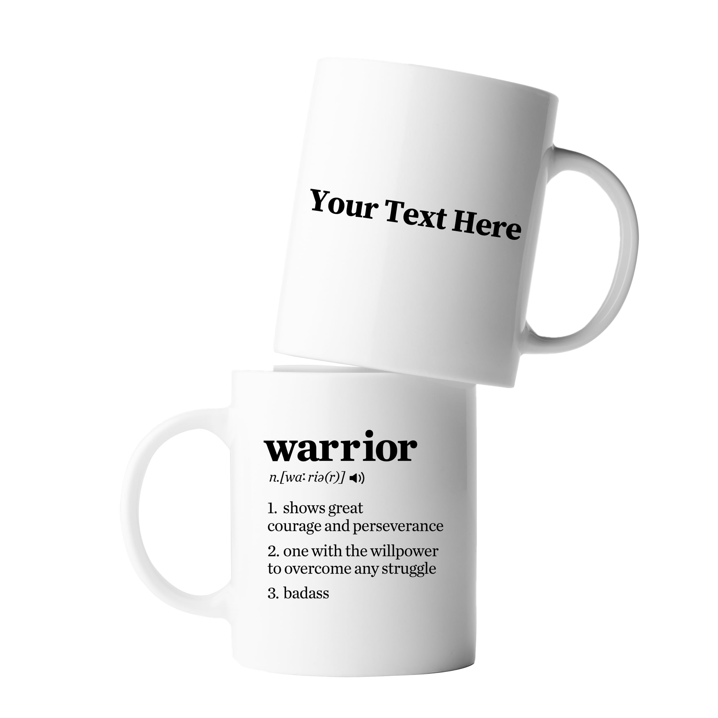 Warrior Definition Mug Get Well Soon Inspirational Gifts For Women Men - View #2