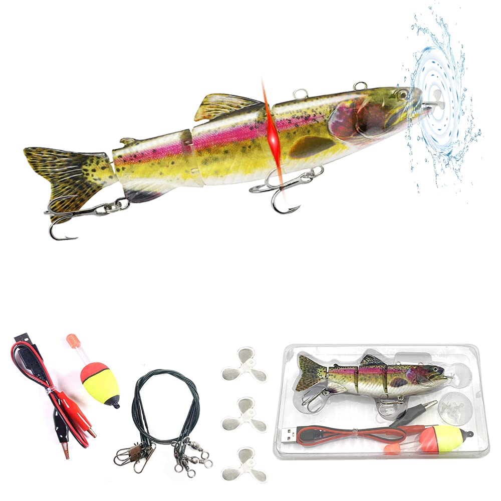 Buy Robotic Electric Fishing Lure Bass,Bionic Swimming Lure