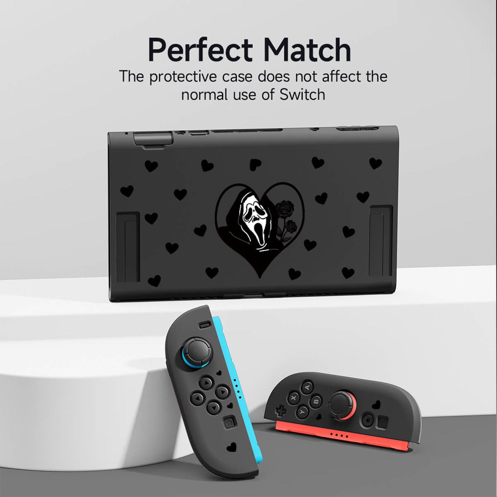 JEMDO Carcasa Protectora para Nintendo Switch 2 – Funda Morada Mate con Agarre Texturizado, Carcasa TPU antichoques con Asas Antideslizantes, diseño ergonómico y Delgado, Compatible con Modelo 2025 — view 3