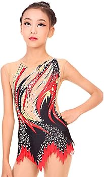 Amazon | 新体操レオタード、女性ガールクイックドライ通気性の