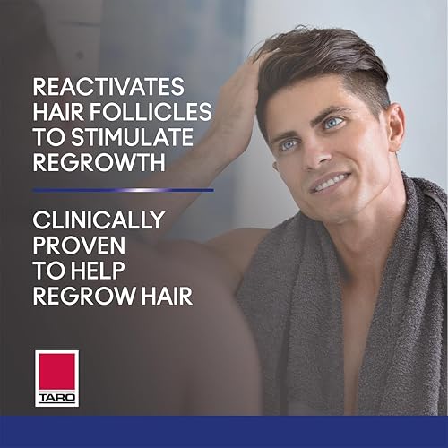 Miniatura 3 de Taro Minoxidil - Espuma en aerosol tópica, 5%, regeneración del cabello 4 meses, tratamiento para hombres, 2.11 onzas (paquete de 4)