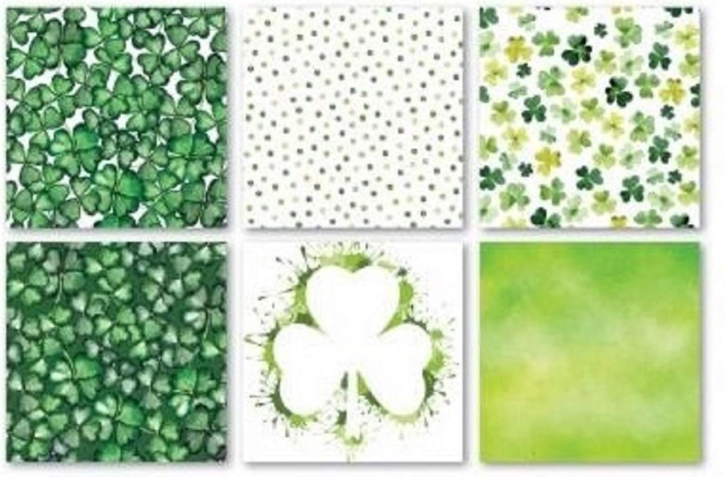 Feuilles scrapbooking Shamrock Shake Reminisce 30x30 cm pour créer vos albums créatifs