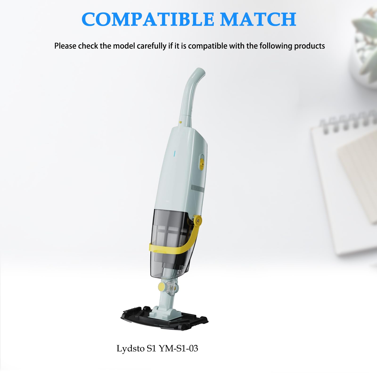 Charger for Lydsto Handheld Pool Vacuum Power Supply Compatible with Lydsto YM-S1-03 Replacement Cordless Vacuum Cleaner Accessories Power Adapter