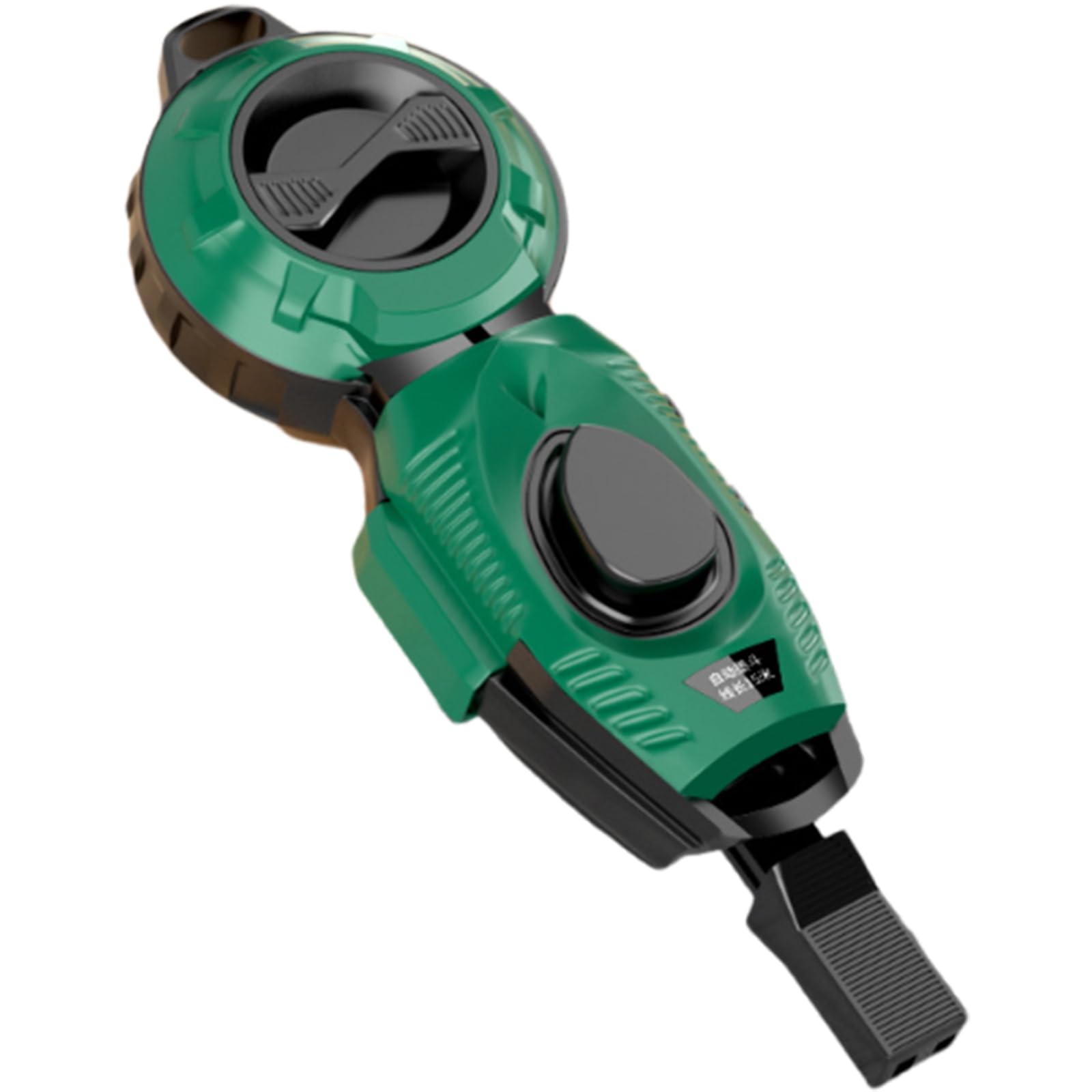 Uitndvyte Green Automatic Retractable Metal Chalk Line Tool Carpentry Marking Automatic Retractable Metal Chalk Line Tool With Built-In Leveling Function For Precise Construction