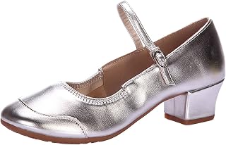 Women's Medium Heel Mesh Buckle Latin Dance Shoes Single Shoe Dance Shoes Women's Shoes 39 Dances Tango Social Dance Shoes Ballet Slippers Sole Dance Shoes Women's Shoes
