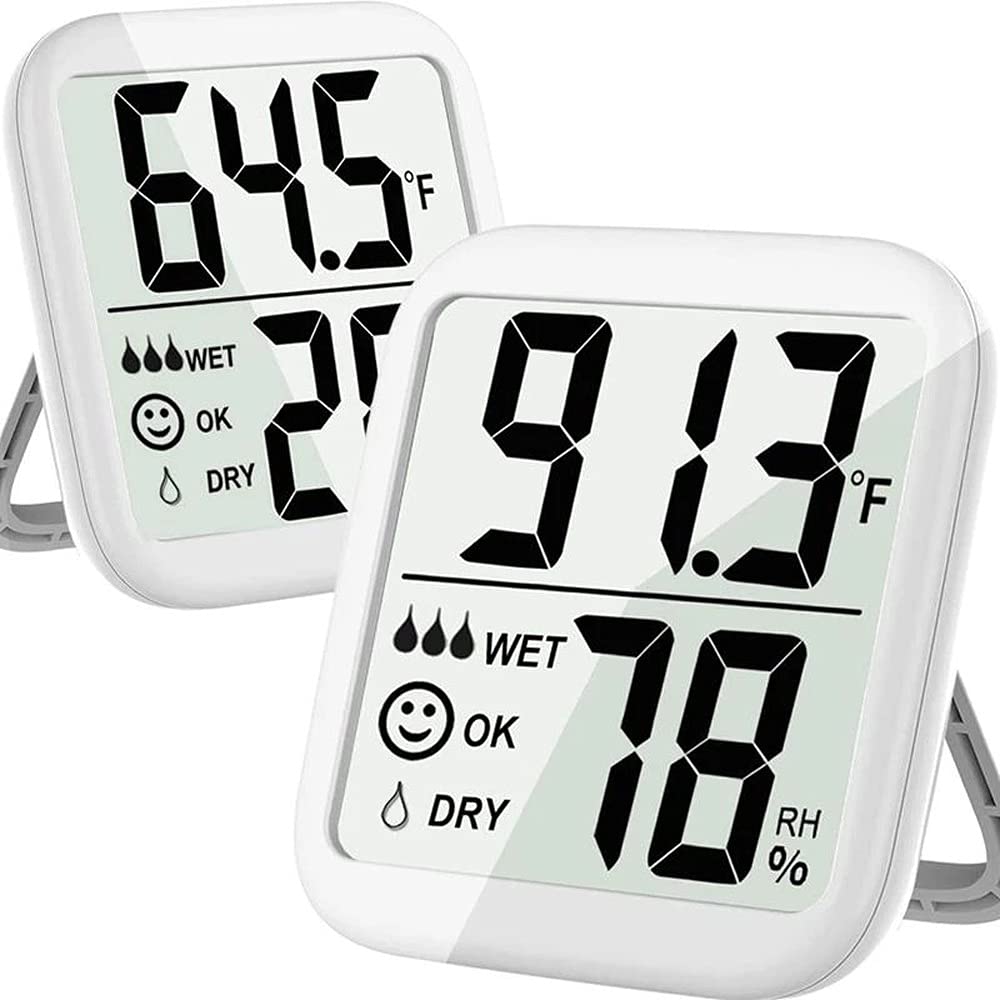 Wielofunkcyjny termometr, higrometr, automatyczny elektroniczny monitor temperatury, wilgotności, termometr i higrometr z czujnikiem