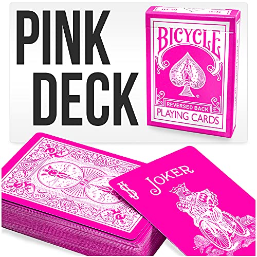 Baraja de naipes Bicycle rosa Magic Makers
