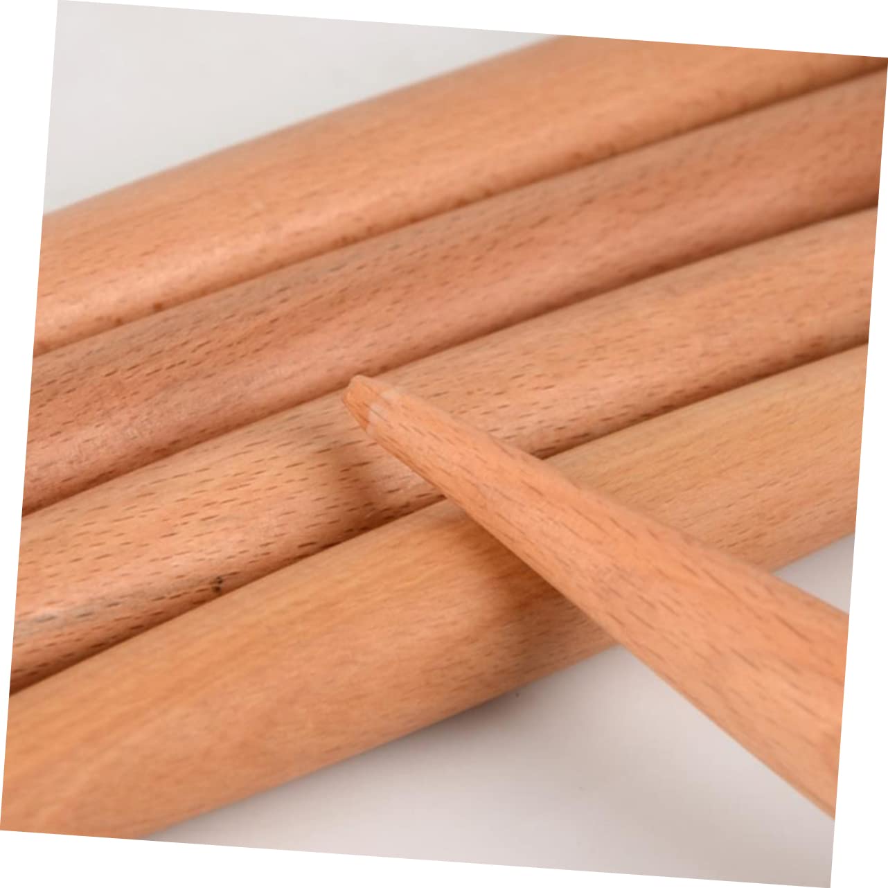 Équipement de boulangerie, rouleau à pâtisserie, diamètre du rouleau à pâtisserie en bois for pâtes, biscuits, pâtisseries, fournitures de cuisine(58 * 2.8cm)