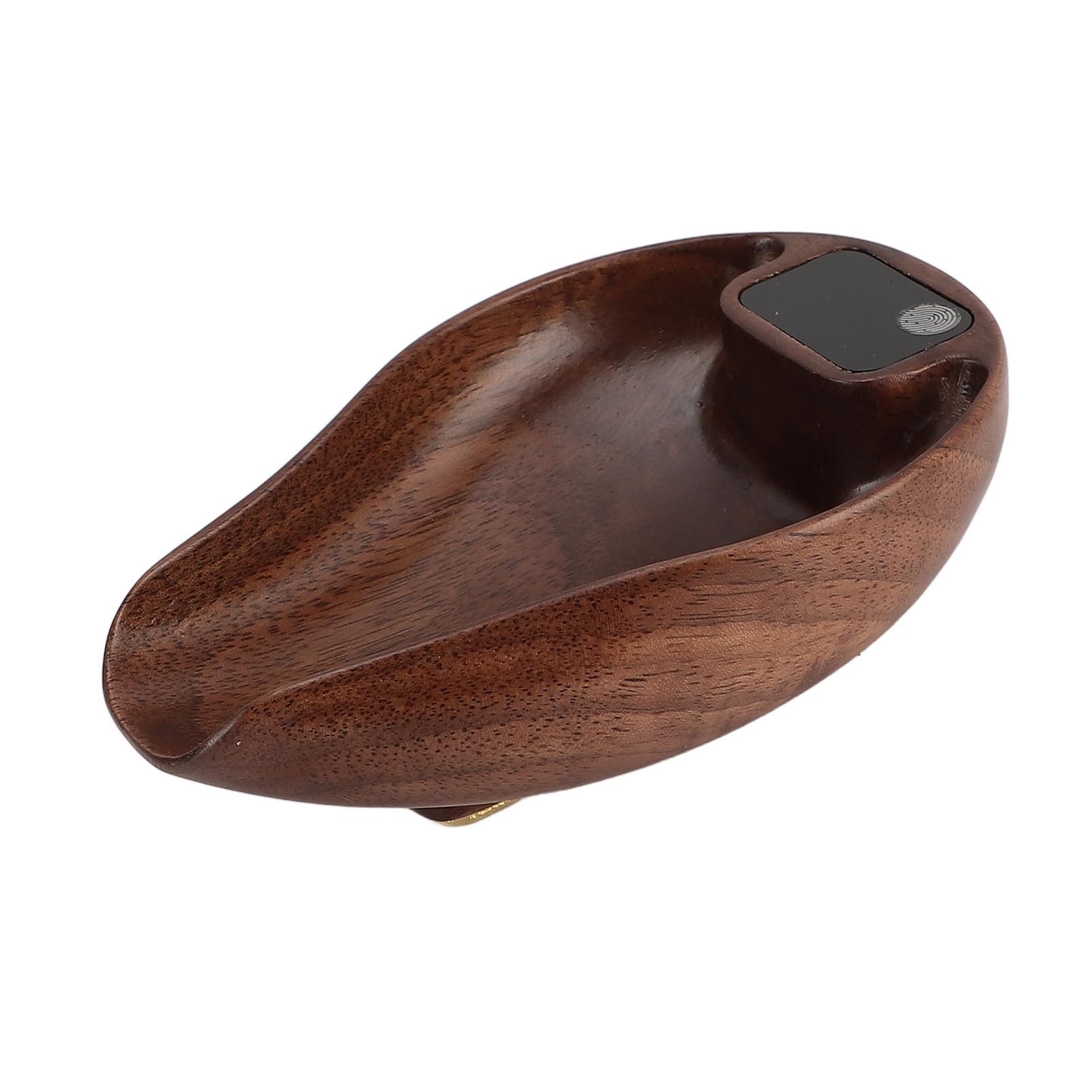 Tnfeeon Digitale Teewaage Holz, Präzisions Taschenwaage 0,1 G 0,01 Oz 0,3 Bis 200 G Wiederaufladbar for Backen Kaffee und Kochen