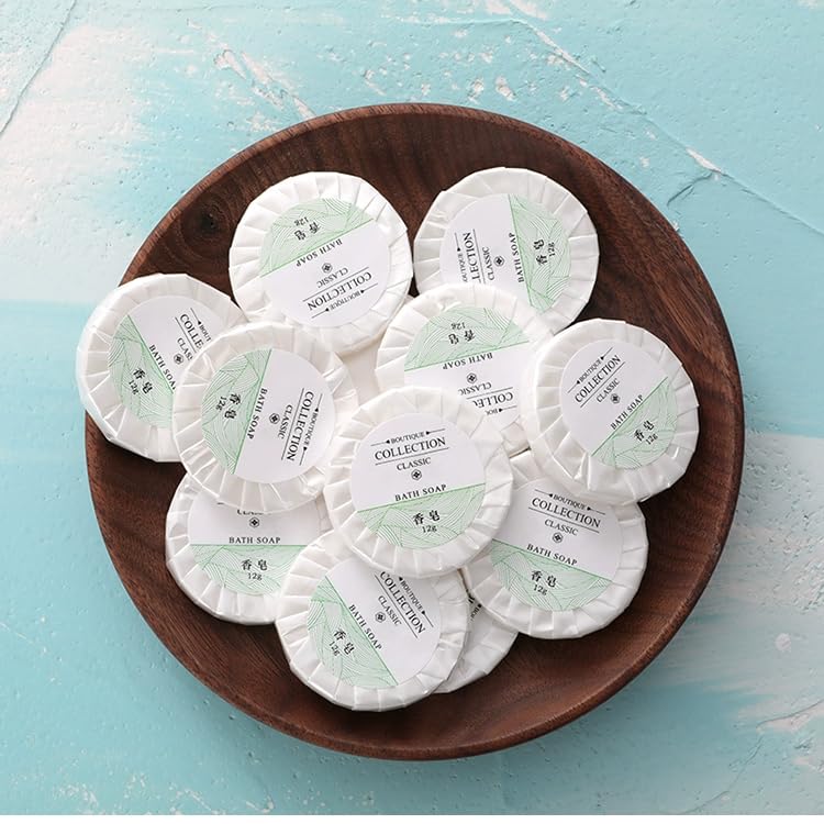 Travel Hotel Supplies Small 12g(0.42o.z) Soap Beauty Cleaning Body Rich Foam Fresh Fragrance Pack of 20