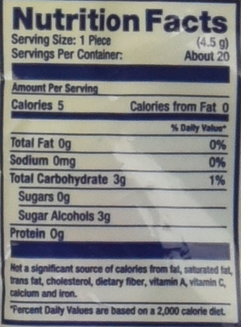 Dubble Bubble Sugar Free, 3.25-Ounce Bags (Pack of 12)