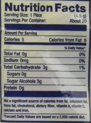 Miniatura 4 de Dubble Bubble Sin azúcar, bolsas de 3.25 onzas (paquete de 12)