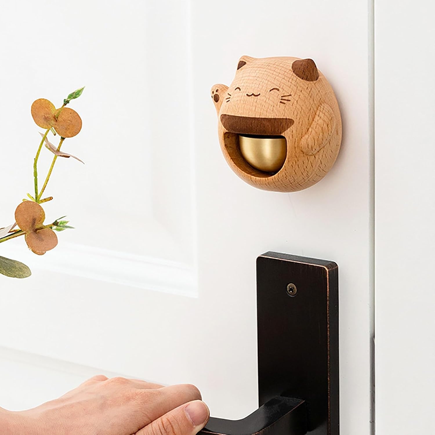 Shopkeepers Bell for Door Opening - Magnetic Doorbell Chime for Business - for Fridge Sticker Barn Door - Creative Gift