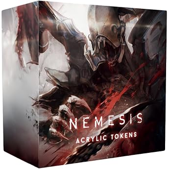 Awaken Realms Nemesis Deluxe-Spielsteine aus Acryl Brettspiel-Zubeh r ab 14 Jahren