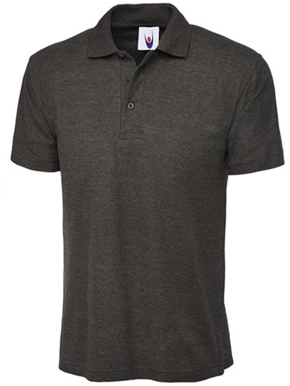247-Clothing Ladies Loose Fit Polo Shirt Pique Plus Size 10 to 28 Unisex Premium Plain Top (UK 26, Charcoal)