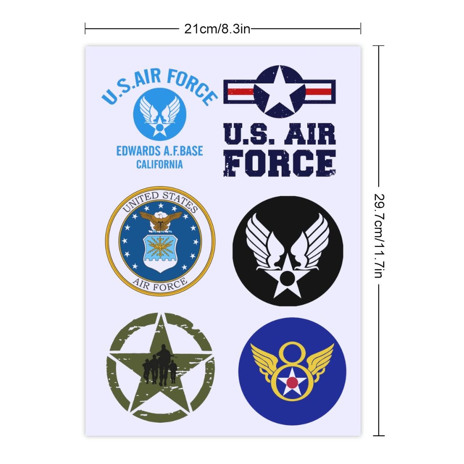 USAIRFORCE レターセット+アドレスシール Amazon.com : US Air Force Rolled Address Label/Roll of 250