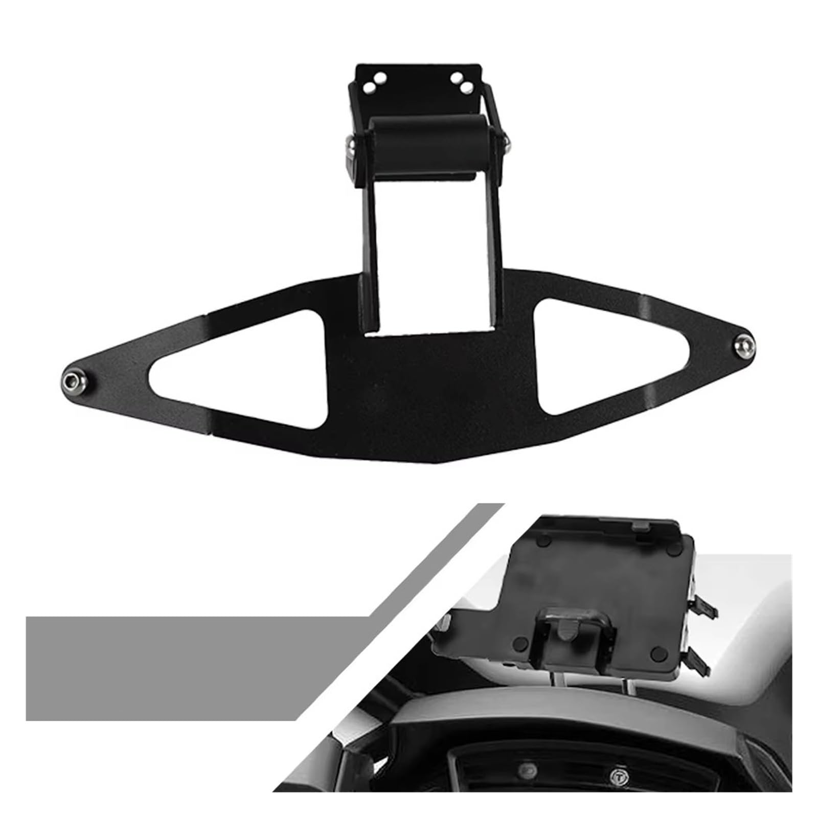 Soporte Navegación Motocicleta para VFR1200 VFR 1200 X 2012 2013 2014 2015 2016 2017 Accesorios Crosstourer Soporte Montaje para Teléfono con Navegación GPS Soporte