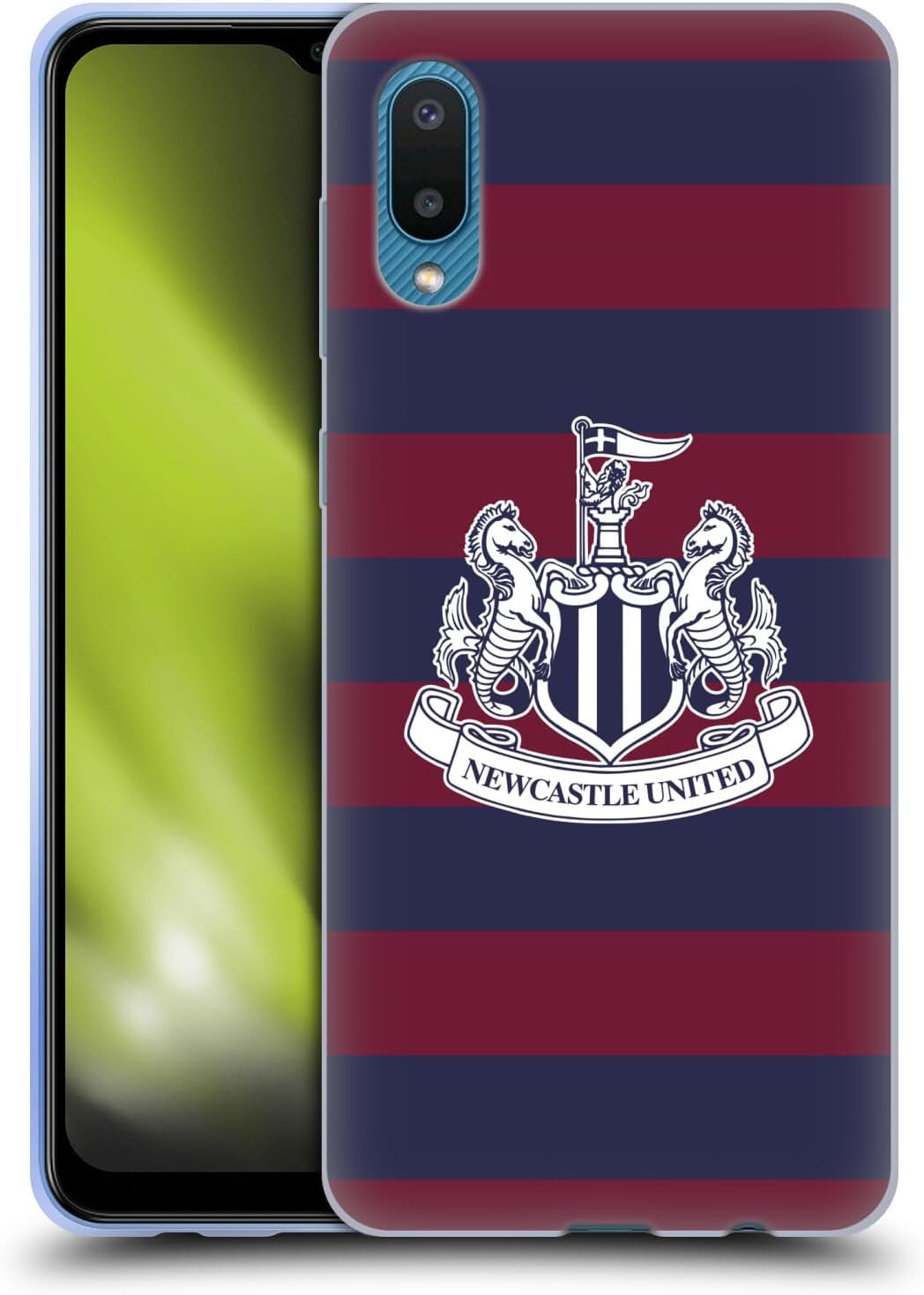 Head Case Designs Officially Licensed Newcastle United Football Club Away 2024/25 Crest Kit Gel Case [Military Grade Protection] Compatible With Samsung Galaxy A02/M02 (2021)