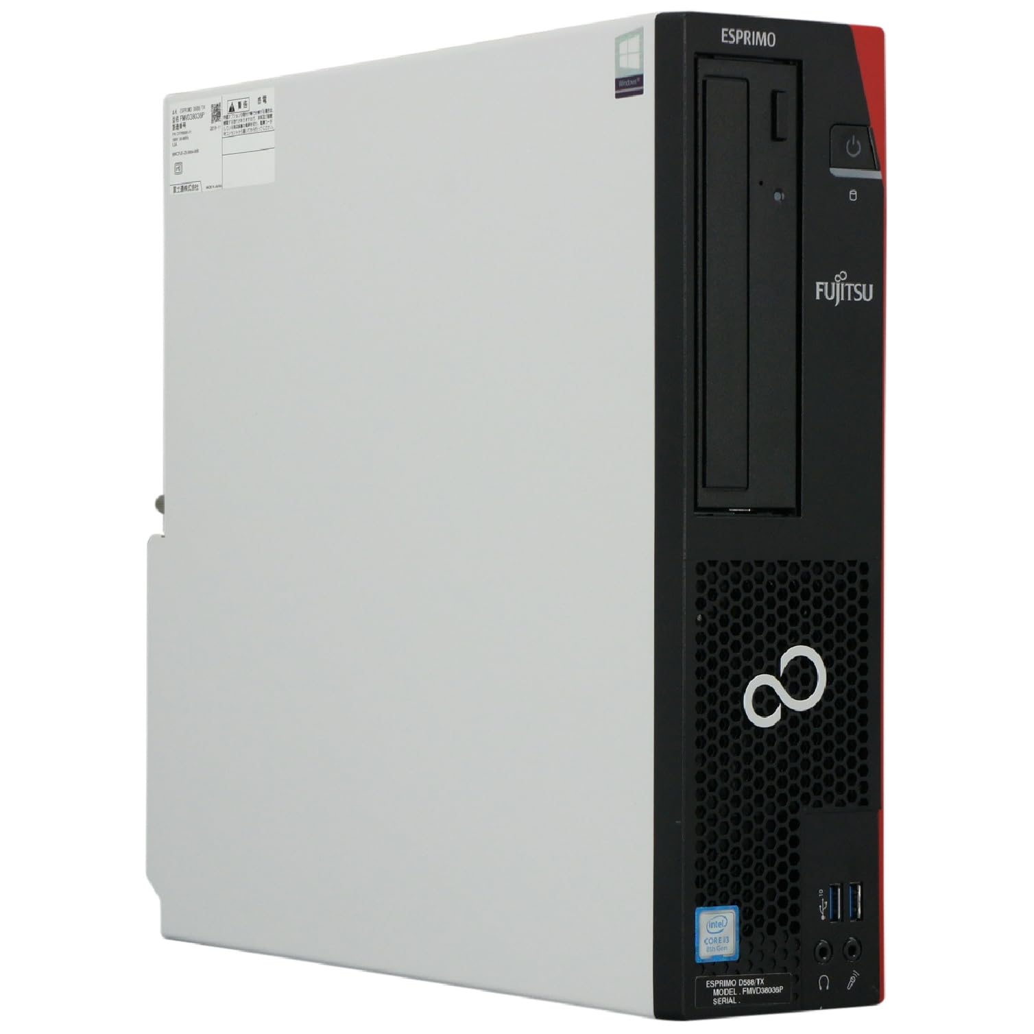 ESPRIMO D588/CX i3-8100 SSD256GB+HDD750G｜デスクトップPC