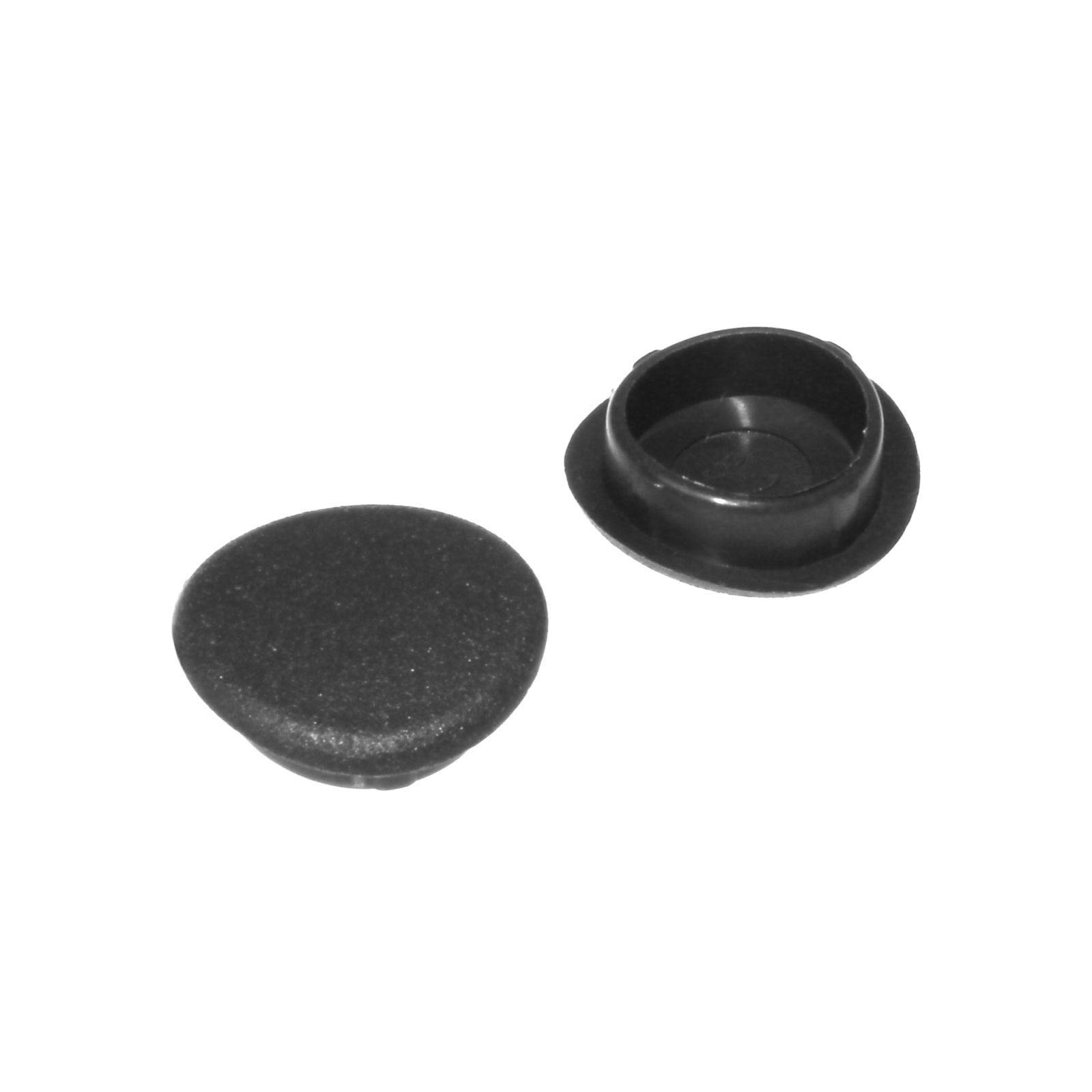 25 x Slate Grey Envirotile Screw Cover Cap for Ridge to Apex Cover