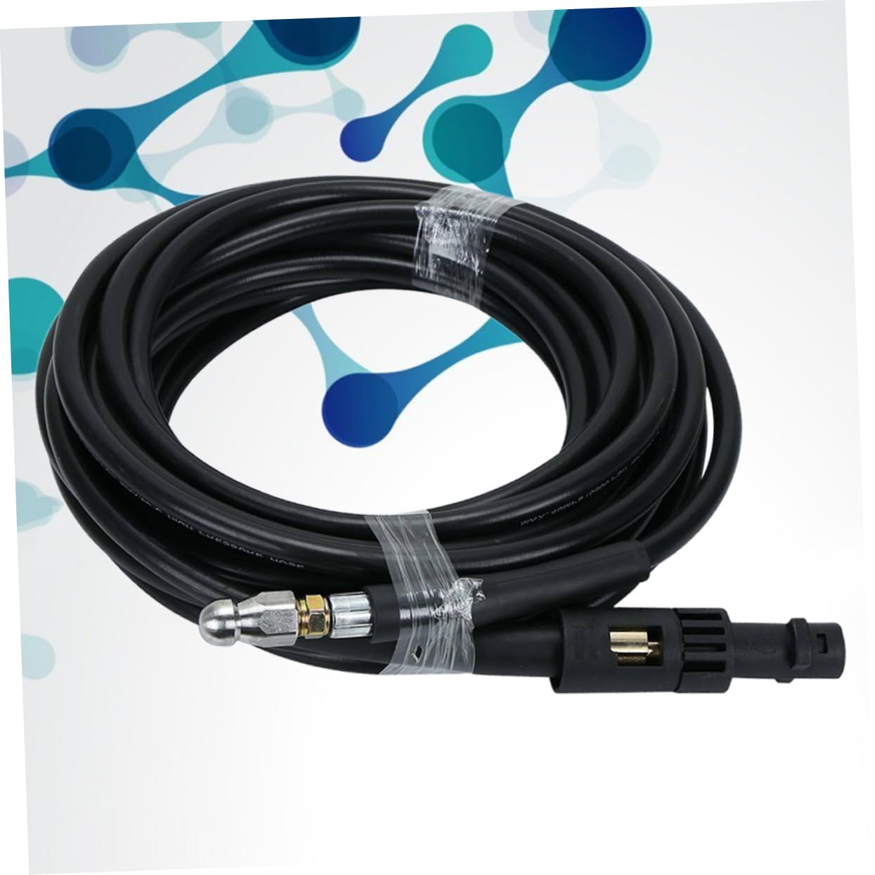 15m Tapón De Limpieza De Manguera Para Drenaje De Aguas Residuales Tubo De Limpieza De Alcantarillado Para Mantenimiento De Automóviles y Desatascador De Tuberías