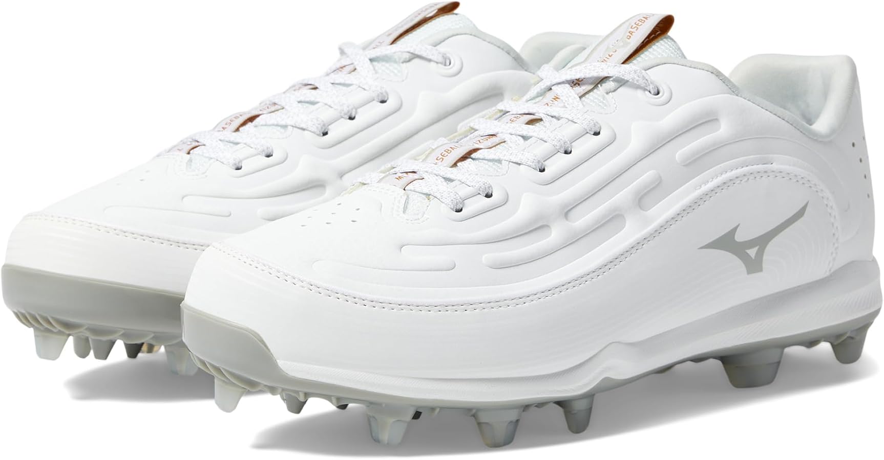 Amazon | Mizuno メンズ Ambition 3 Low TPU 野球スパイク, ホワイト